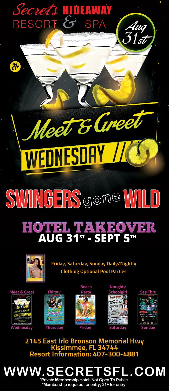 Meet And Greet Swingers Gone Wild 2016
