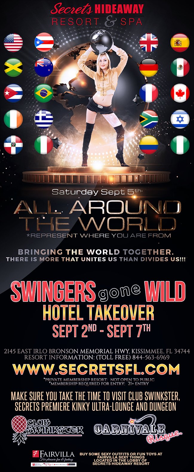 All Around The World Gone Wild Takeover